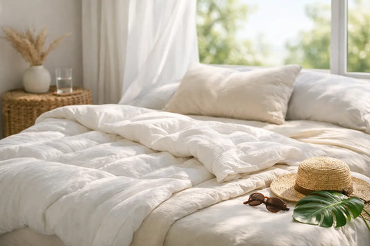 Atmungsaktive Decke im Sommer richtig wählen