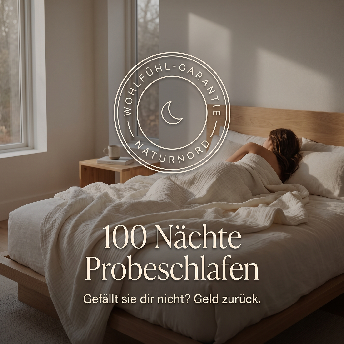 Naturnord Musselin Decke™